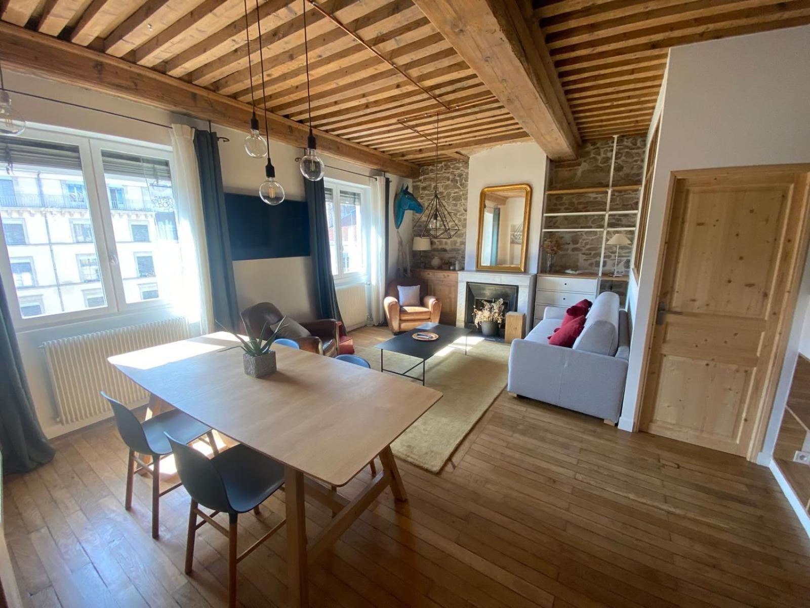 Appartement T3 Hyper Centre De Lyon, Super Vue Fourviere 외부 사진