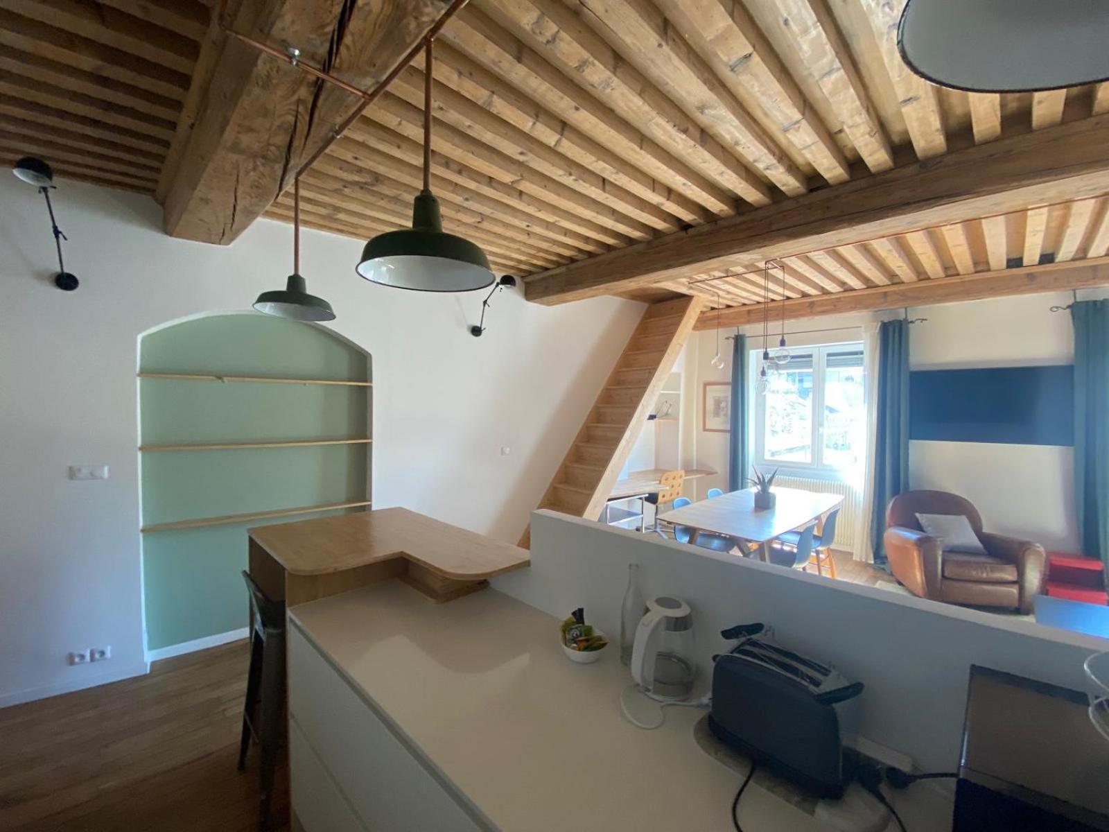 Appartement T3 Hyper Centre De Lyon, Super Vue Fourviere 외부 사진