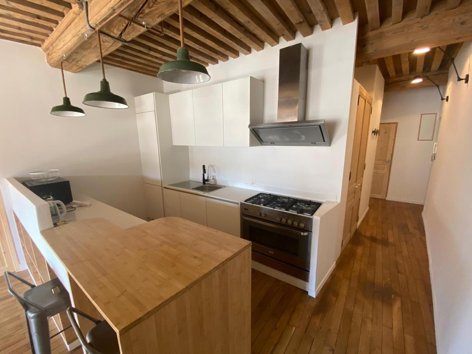Appartement T3 Hyper Centre De Lyon, Super Vue Fourviere 외부 사진