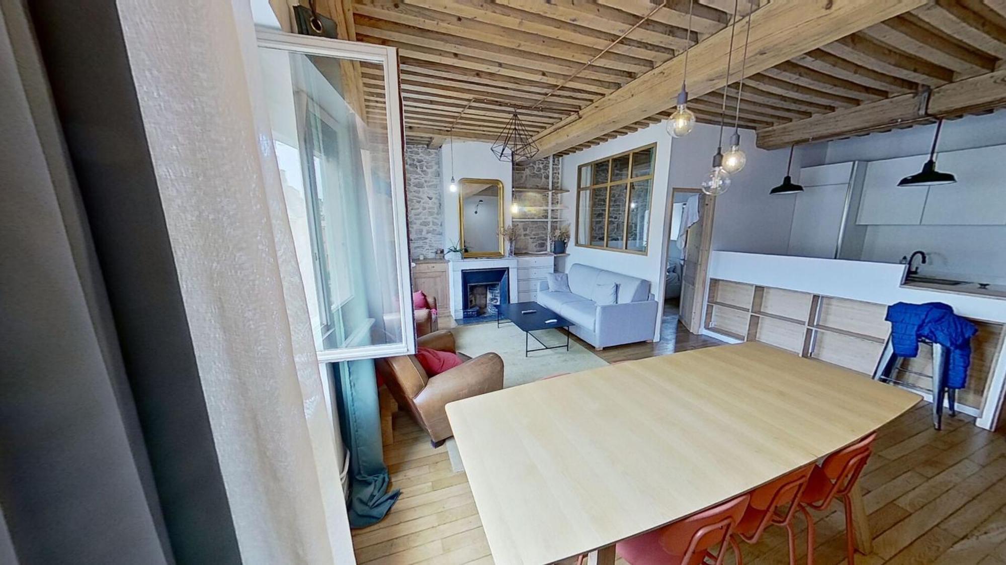 Appartement T3 Hyper Centre De Lyon, Super Vue Fourviere 외부 사진