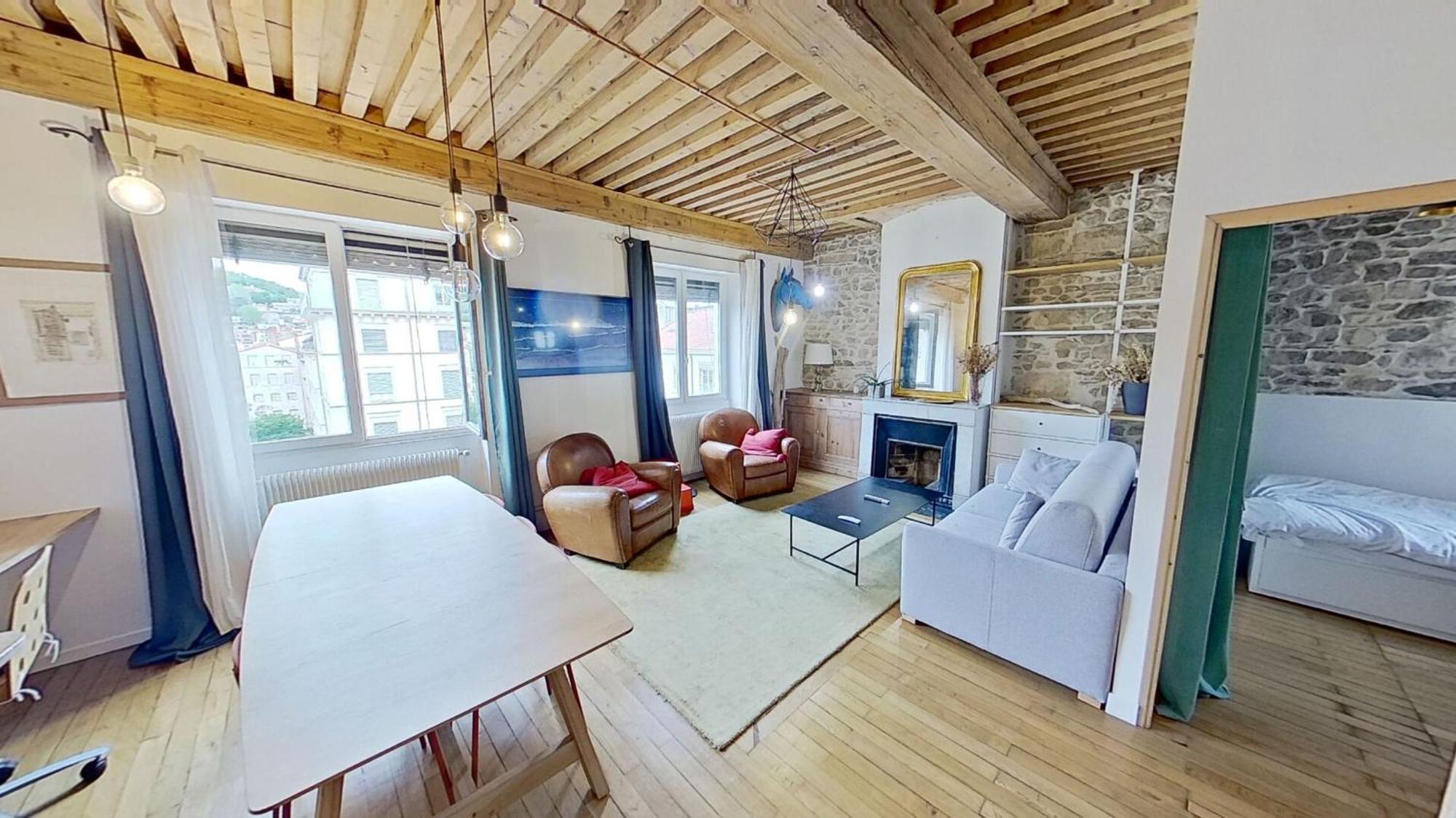 Appartement T3 Hyper Centre De Lyon, Super Vue Fourviere 외부 사진